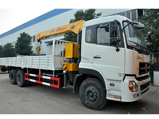 東風(fēng)天龍后雙橋12噸隨車吊