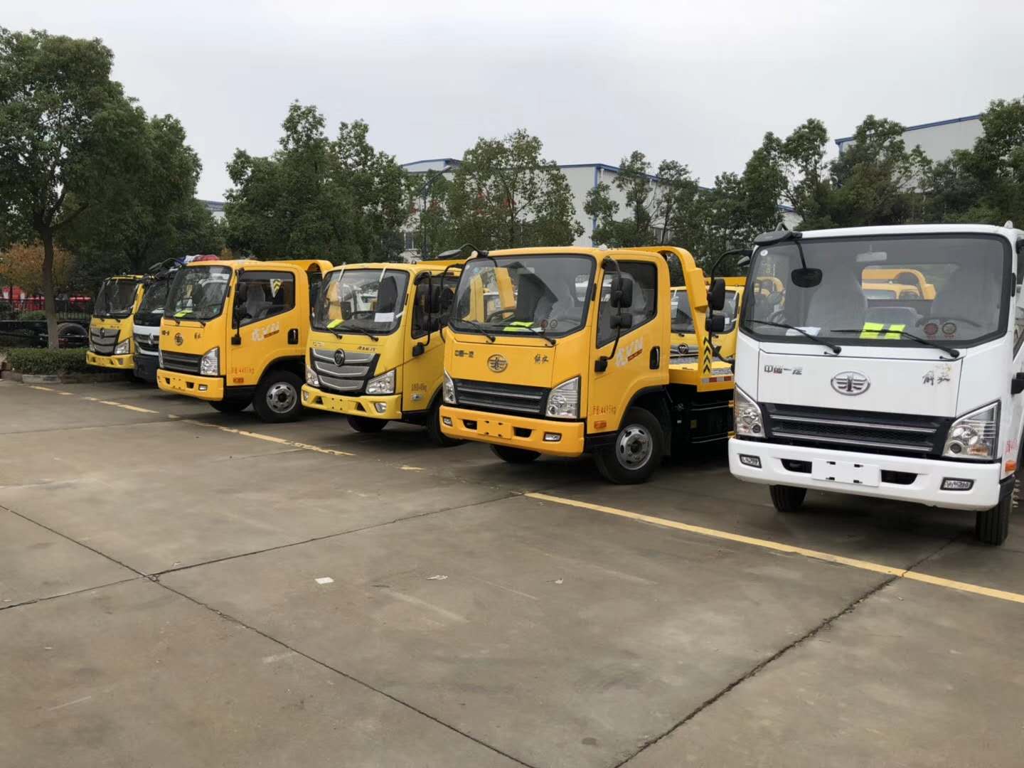 國(guó)六解放虎V藍(lán)牌清障車