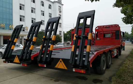 【國六】解放J6前四后八平板車