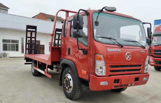 【國(guó)六】大運(yùn)小黃牌單橋平板車(chē)