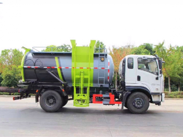 東風(fēng)專底D1L國(guó)六8~10方方餐廚垃圾車