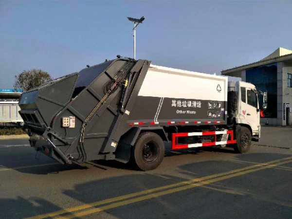 東風(fēng)天錦國(guó)六12~14方壓縮式垃圾車（可上京牌）