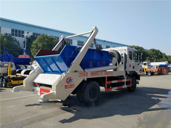 東風(fēng)T3擺臂式垃圾車(chē)（8-10方）