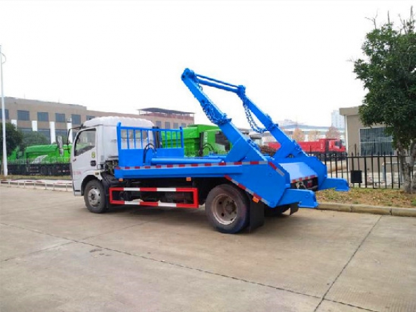 東風(fēng)多利卡國六6方擺臂式垃圾車