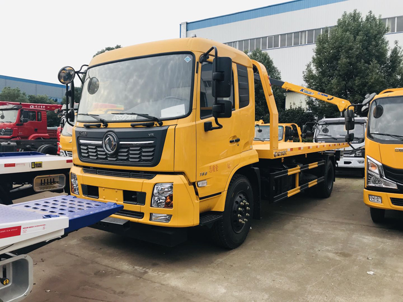 東風(fēng)天錦10噸平板清障車