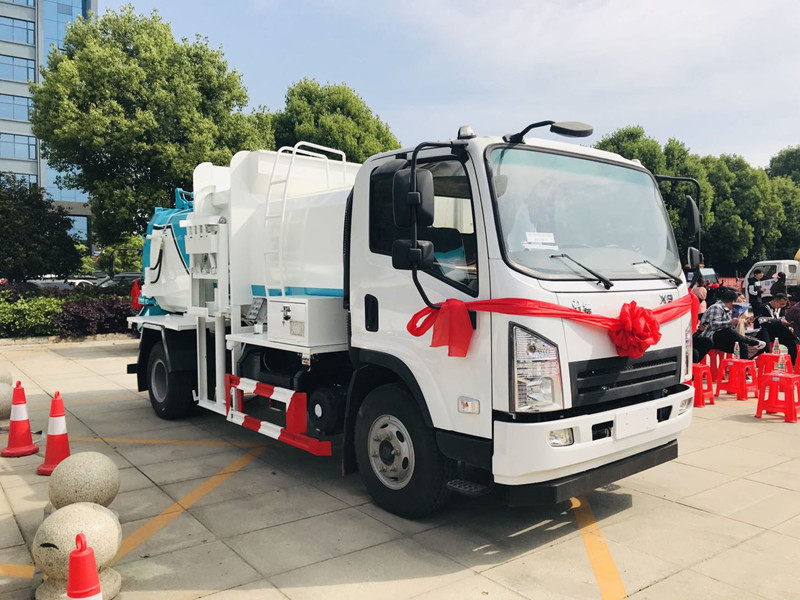 陜汽軒德X9餐廚垃圾車(chē)5-8方
