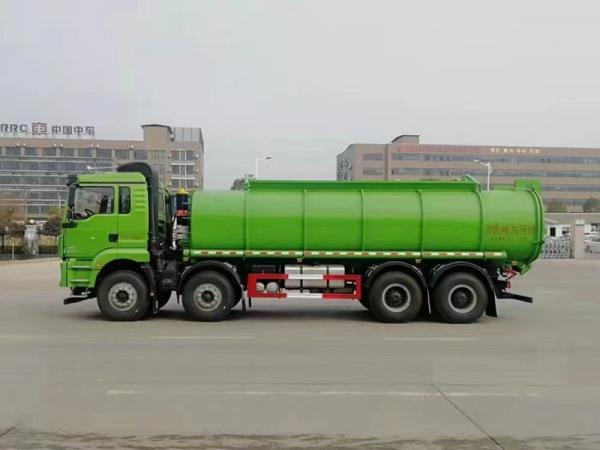 陜汽25方污泥自卸運(yùn)輸車