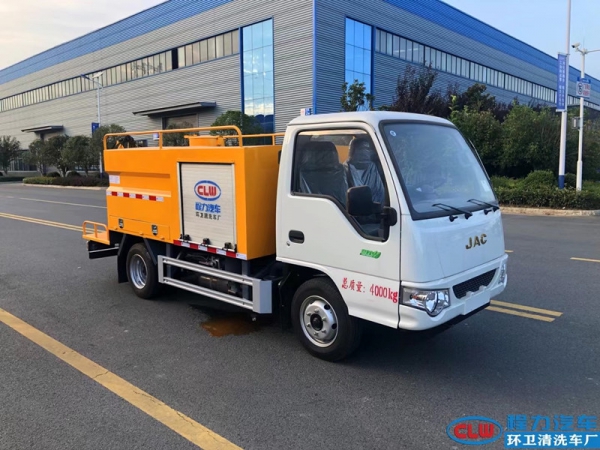 江淮地下室專用藍(lán)牌高壓清洗車