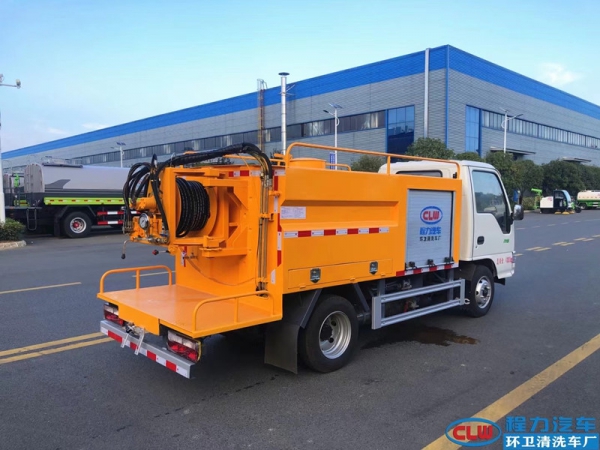 江淮地下室專用藍(lán)牌高壓清洗車